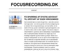 Focus Recording v/Hans Nielsen